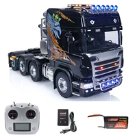 8*8 LESU 1/14 RC Tractor Truck Tamiyaya Radio Control Assembled Painted Model Light Sound Gifts ToucanHobby DIY Toys THZH1501 2