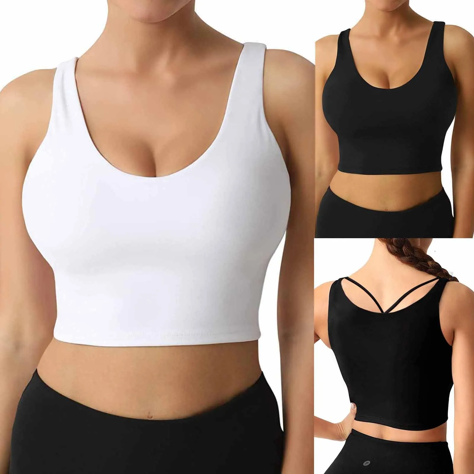 

Women Push Up Seamless Sports Bra Workout Sport Top Crop Fitness Active Wear With Buckle For Yoga Gym Brassiere Sportswear