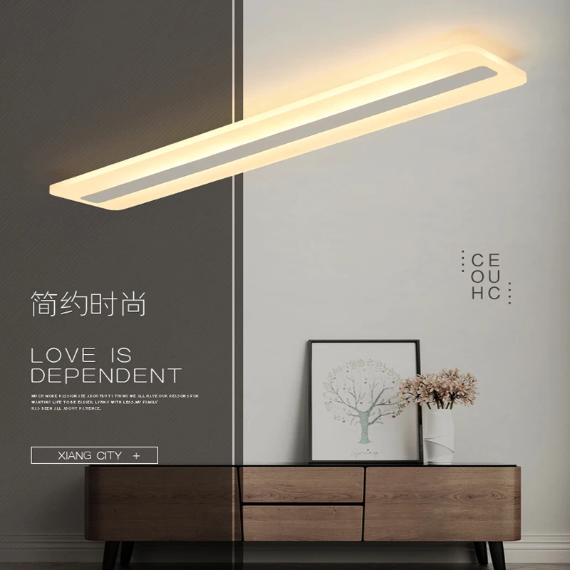 

minimalist modern led ceiling lights for living room bedroom kitchen White ceiling lamp lamparas de techo fixtures