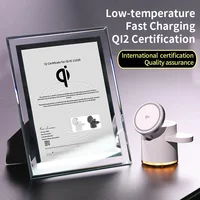 2025 New Qi2 Wireless Charger 3-in-1 Fast Charging Station Stand Folding Holder for iPhone16 15 14 ProMax Airpods Apple Watch - Image 3