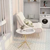 Modern Style Pvc Leather Carpets  Living Room Balcony Large Area Rugs Kitchen Oil-proof and Anti-fouling Carpet Scrubable Rug 2