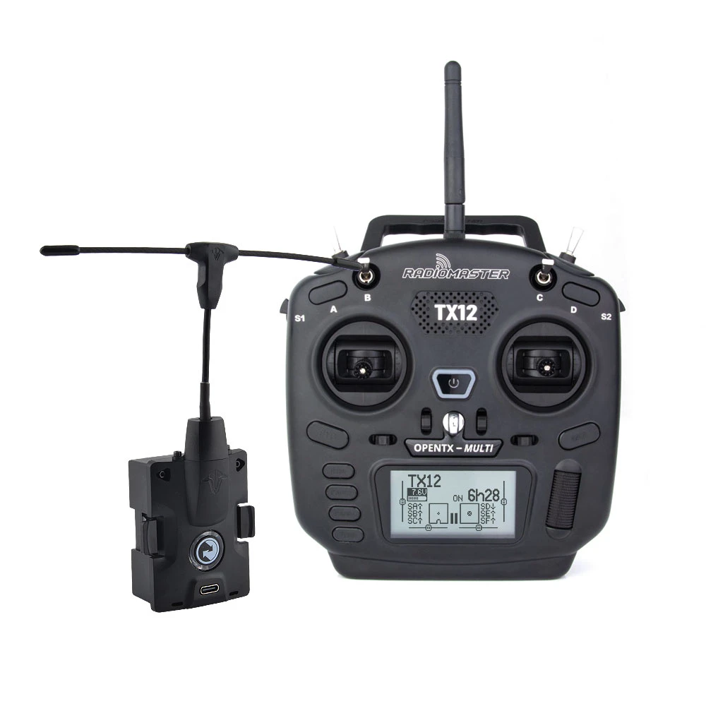 In Stock Radiomaster Tx12 16ch Opentx Multi-module Compatible Digital ...