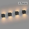 MARPOU Led Wall Lamp Outdoor/ Indoor Waterproof IP 65 Surface Mounted LED Up and Down  Wall Light Porch Garden 9W AC 90-260V 6