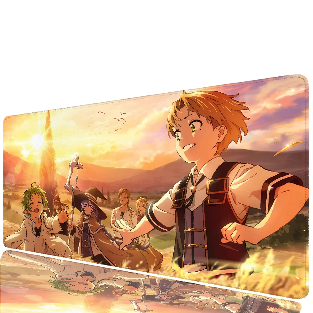 1pc Anime Mushoku Tensei Mouse Mat Desk Mat With Pad Gaming Accessories Prime Gaming XXL Keyboard Pad Padding Mat 5
