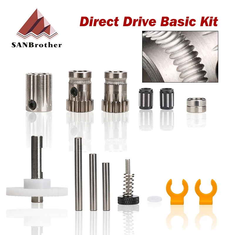 DIY Player DDG Direct Drive Basic Kit For NF Sunrise Ender 3 CR10 3D printer parts Tevo Tornado Mini Bowden Extruder