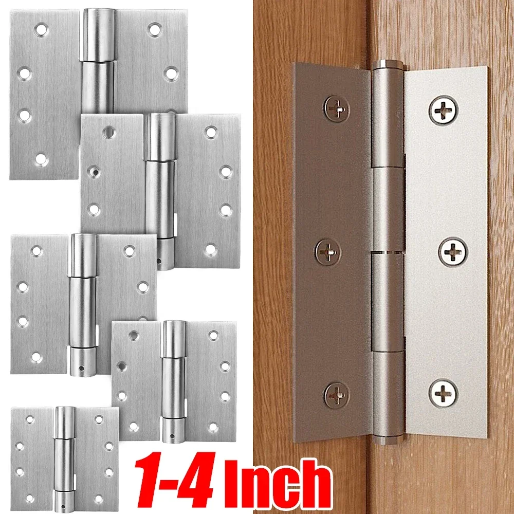 1-4 Inch Stainless Steel Hinges Door Connector Universal Furniture Drawer Cabinet Fitting Hinge Home Doors Hardware Accessories
