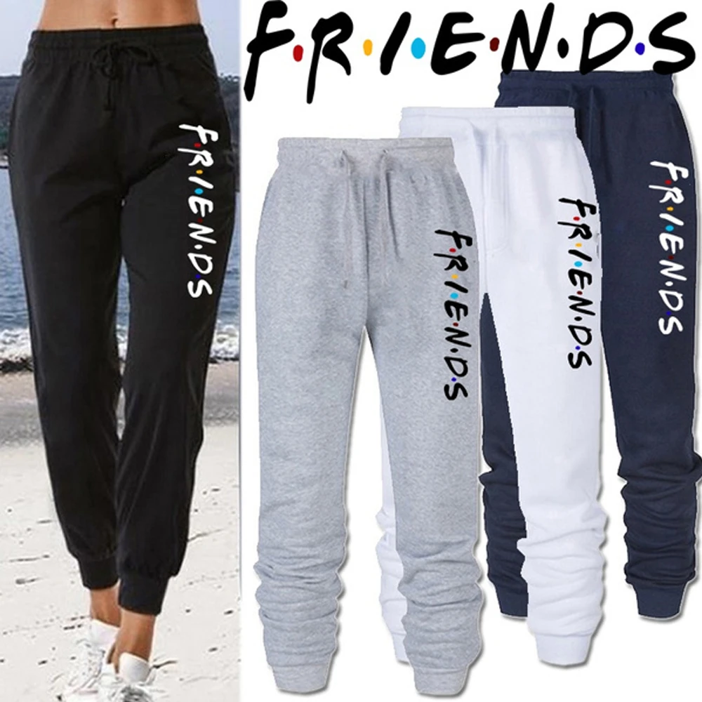 nike pants Women's Fashion Friends Jogger Pants Bodybuilding Gym Pants Casual Outdoor Sweatpants Running Pants Cool Sports Fitness Trousers nike pants