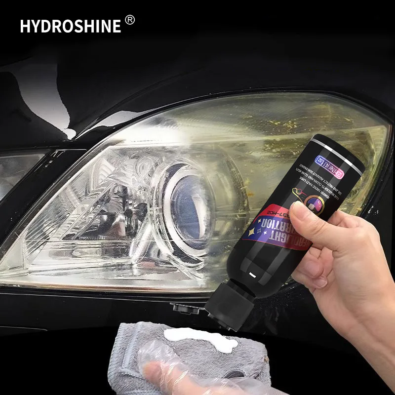 Headlight Lens Restorer Headlight Restoration Kit Polishing Repair Clean Coating Car Light Remove Oxidation Scratch Aivc
