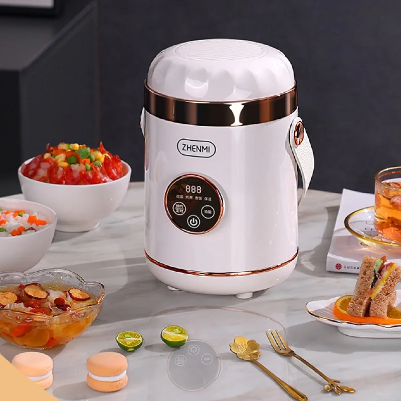 600ml Portable Electric Cooking Pot Electric Stew Pot Reservation