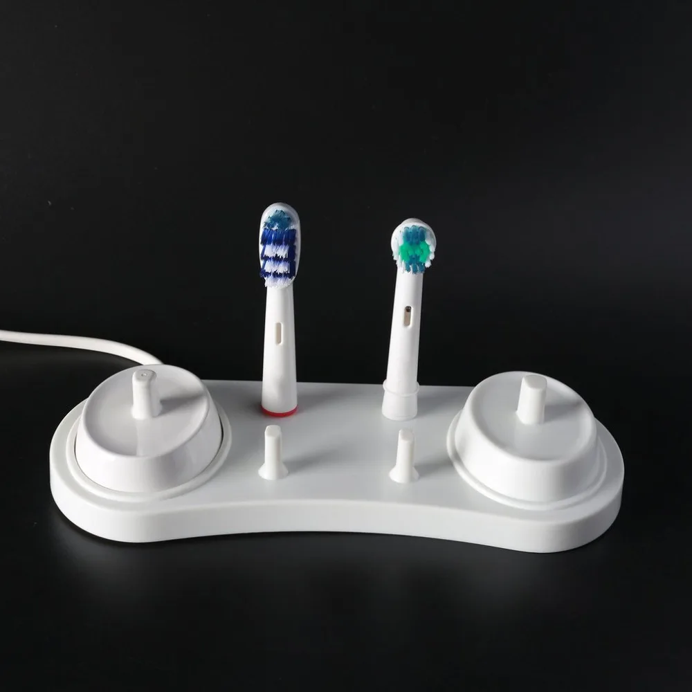 Electric Toothbrush Base Stand Support Brush Head Holder For Braun For Oral B Electric Toothbrushes Bathroom Tools Charger Hole