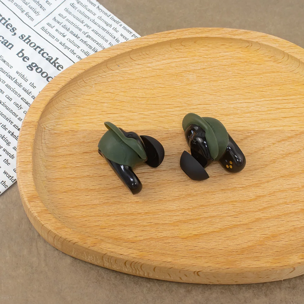 Pairs Silicone Ear Tips Covers Ear Bud Tips Anti Slip Eartip