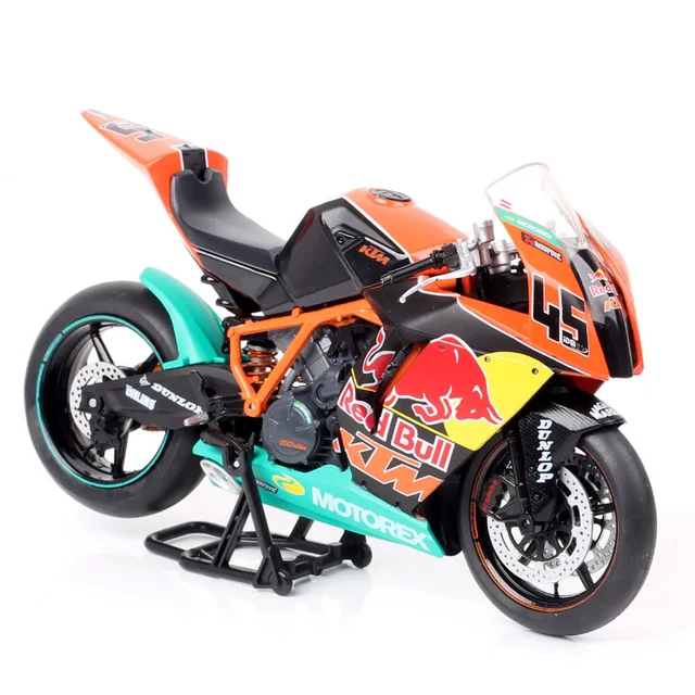 1/12 Scale RC 8C RC390 RC8R 1190 #45 Martin Bauer Track Racing Bike Model 5