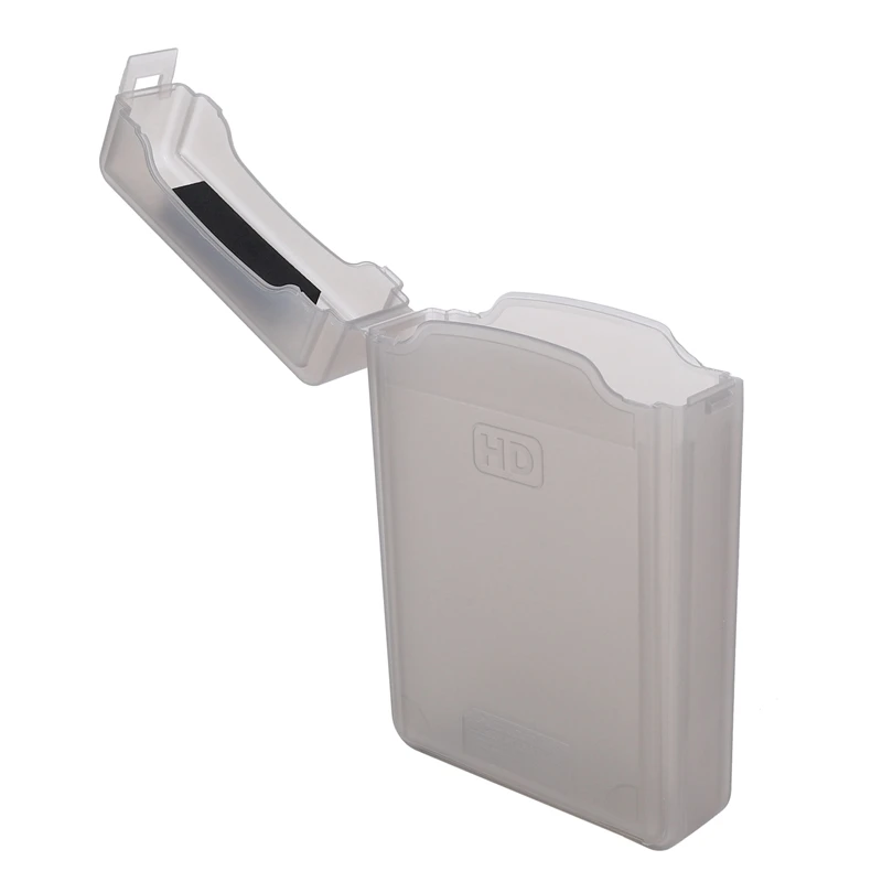 3.5" IDE SATA HDD Hard Drive Disk Plastic Storage Box Case Enclosure Cover 5 Pcs external hard drive case hard drive enclosure hard disk case hdd case enclosure