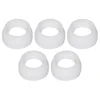 5Pcs Insulator Cup Gasket 18CG For TIG WP17/18/26 Welding Torch Kit White Rubber Washer 22*22*11mm Welding Equipment Parts 1