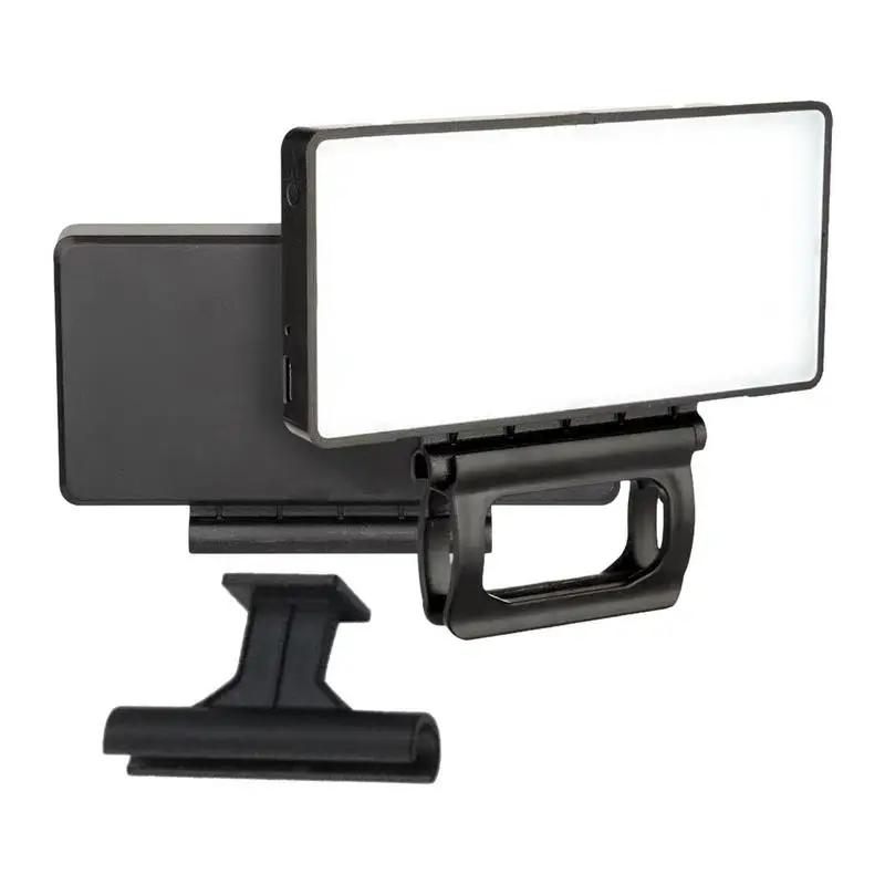 Tanie Akumulatorowa lampa LED Selfie Fill Light On-Camera oświetlenie fotograficzne Kit 1500mAh akumulator sklep