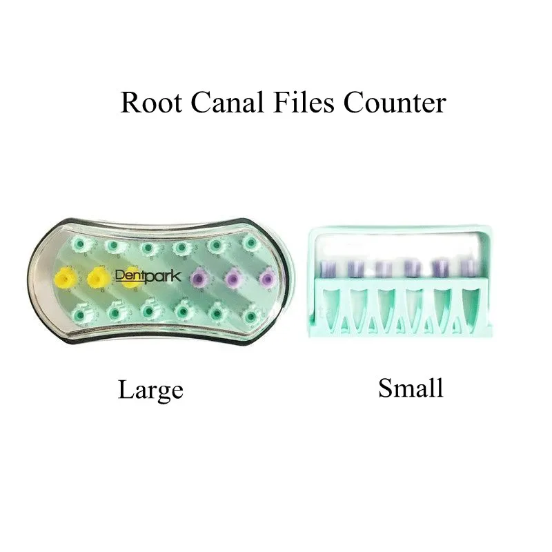 

Dental Green Root Canal File Counter Safety Memory Disc Case Autoclave Endo Disinfection Box