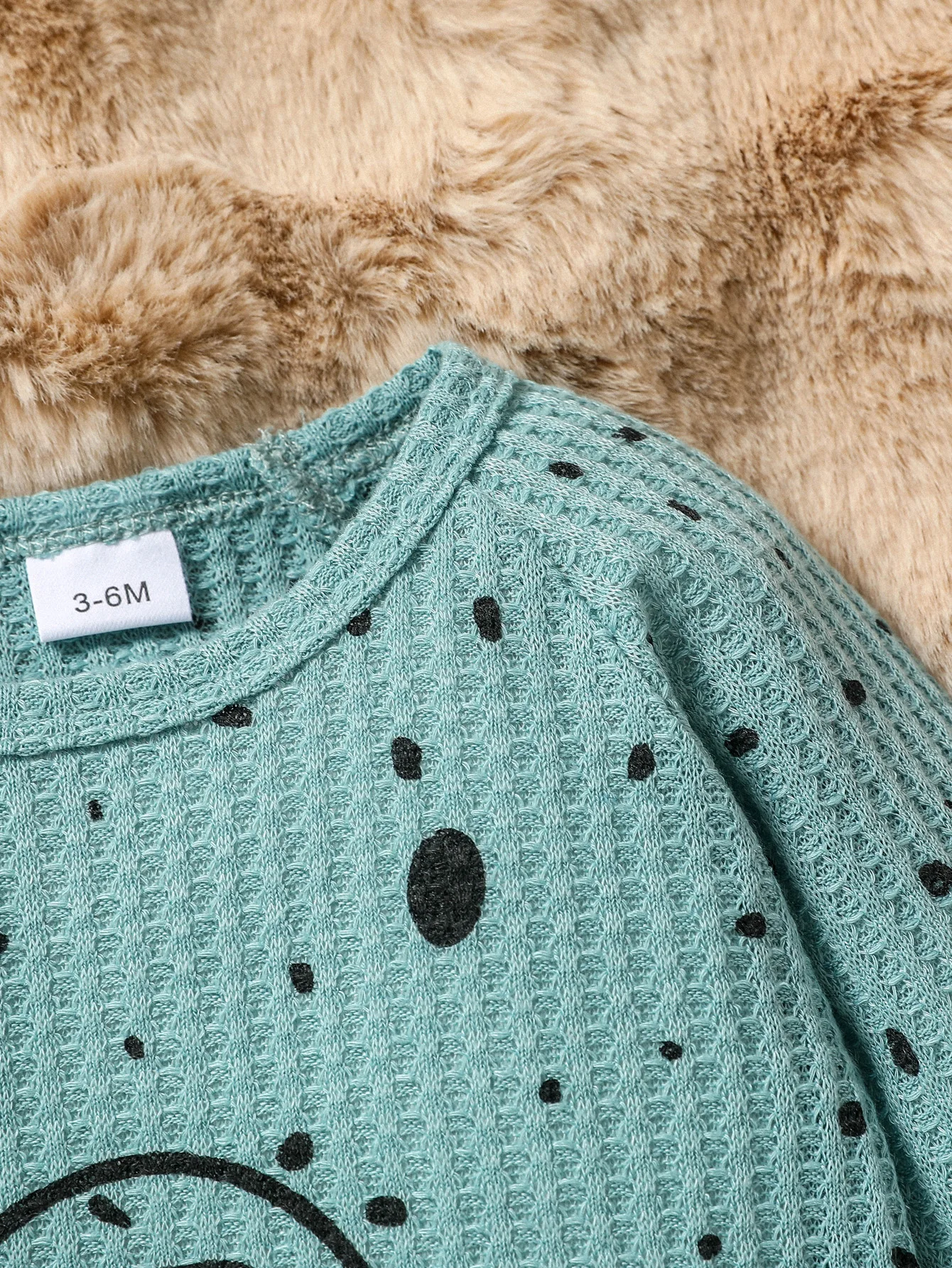 Baby Waffle Long Sleeve Pantsuit 4