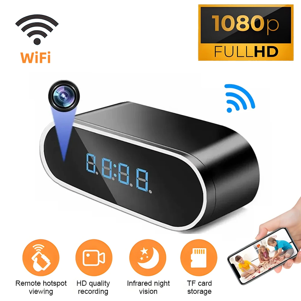 Wifi Surveillance Camera with Night Vision for Home Safety