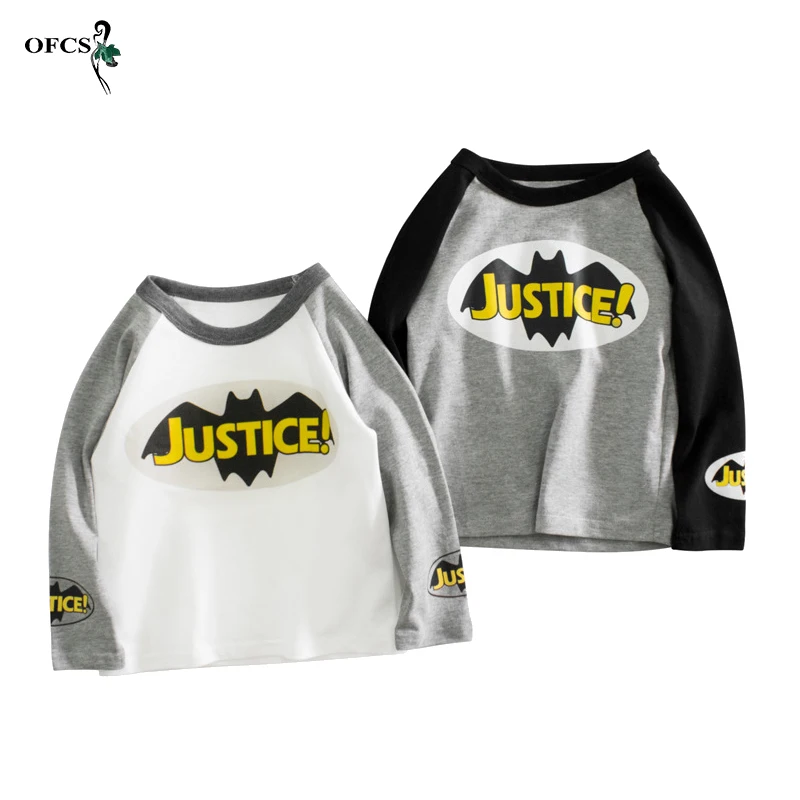 

Children Spring Bottoming Shirt Long Sleeve Cartoon T-shirt Little Boys Cotton Undershirt Kids Tops Children T-shirts Clothing