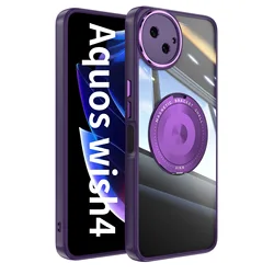 Custodia in TPU Metallico Magnetico con Protezione Antiurto a 360° e Supporto per Caricatore Wireless