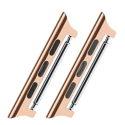 Stainless Steel Connector Adapter - 42mm 44mm 45mm 49mm (Rose gold)