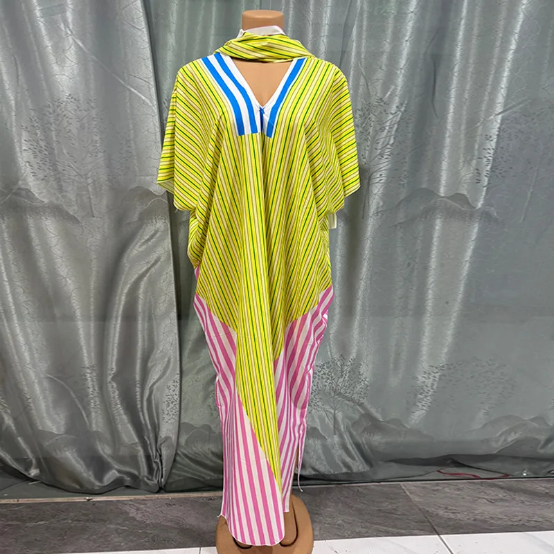 African Dresses for Women Traditional Africa Clothing Dashiki Ankara Gown Abayas Robe Muslim Kaftan Maxi Long Dress Outfits