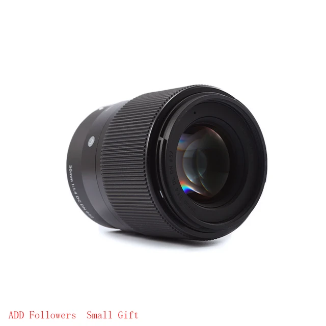 Sigma 30mm F1.4 Contemporary DC DN Lens 30mm 1.4 lens for Sony E mount or  Canon EF-M mount or Fujifilm X mount - AliExpress