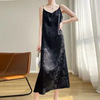 Women's thin summer essential silk material skin-friendly hundred temperament vest dress 2026 new - Image 4