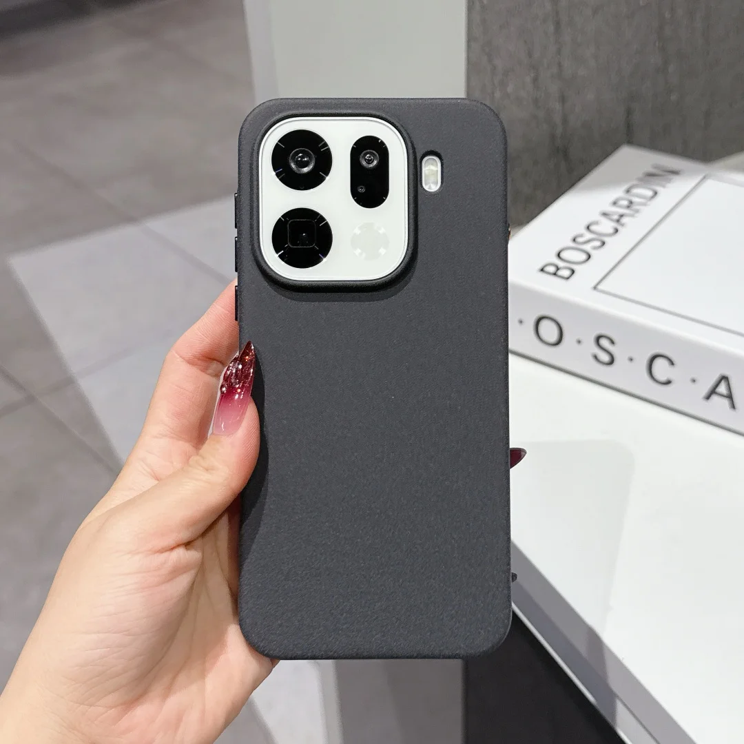 Elegant Matte Solid Color Protective Case
