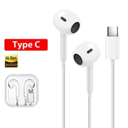 Premium Wired Type C Headphones with Bluetooth Earplugs (Type C)