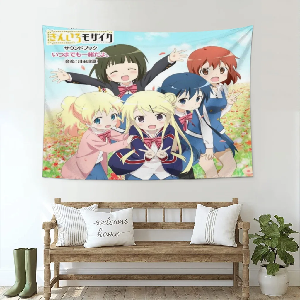 

Золотые кусочки-пазлы, тканевый гобелен для стен, спальни, украшения комнаты