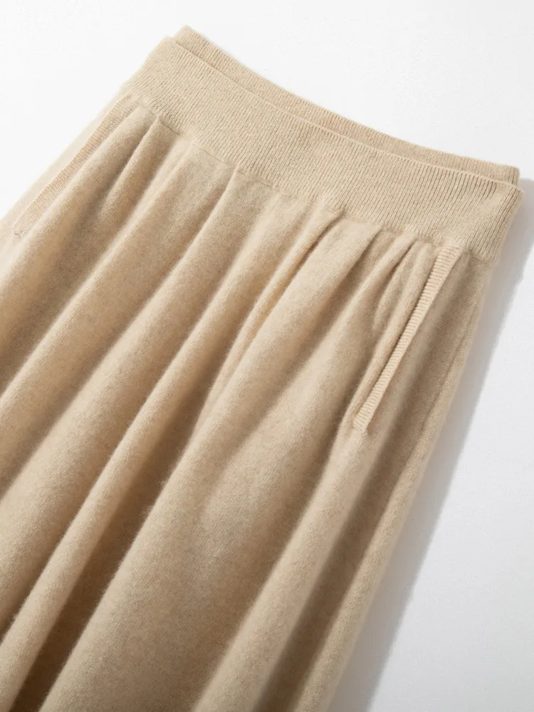 Cashmere Skirt Layering