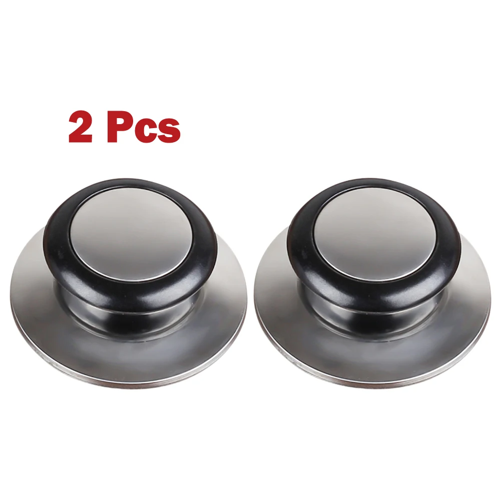 Lid Knob Handle Universal Pot Lid Cap Holding Lifting Handle For Glass Pot Pan Cover Cookware Handgrip Kitchen Tools glass pot lid glass lid pot lid handles 2pcs