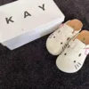 Cartoon Hello Kitty Suede Mules For Women Thicken Platform Closed Toe Round Slippers Sanrio Clogs Cork Insole Slides Sandals 1