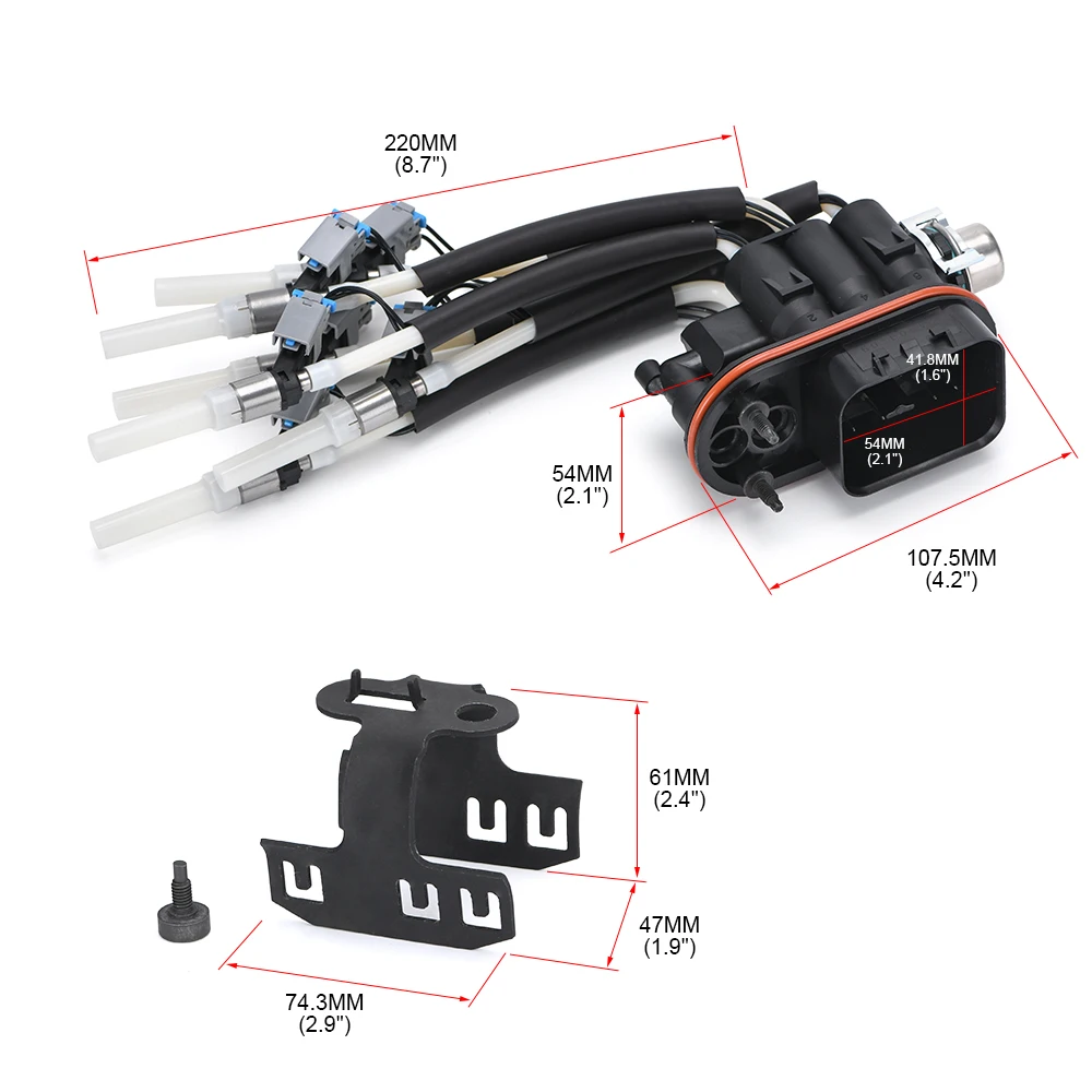 OEM Fuel Injector Spider Housing 96-05 GM Trucks w/4.3L V6 - O Ring kit  Included