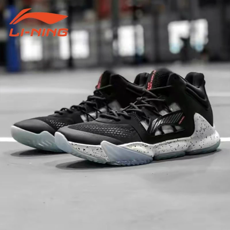 Li Ning Basketball Shoes Storm 2023 New high top anti skid, wear