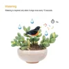 1 pc Indoor Plant Soil Tester Bird Style Water Moisture Garden Test Sensor Meter Hygrometer Watering Alarm Reminder Wireless 3