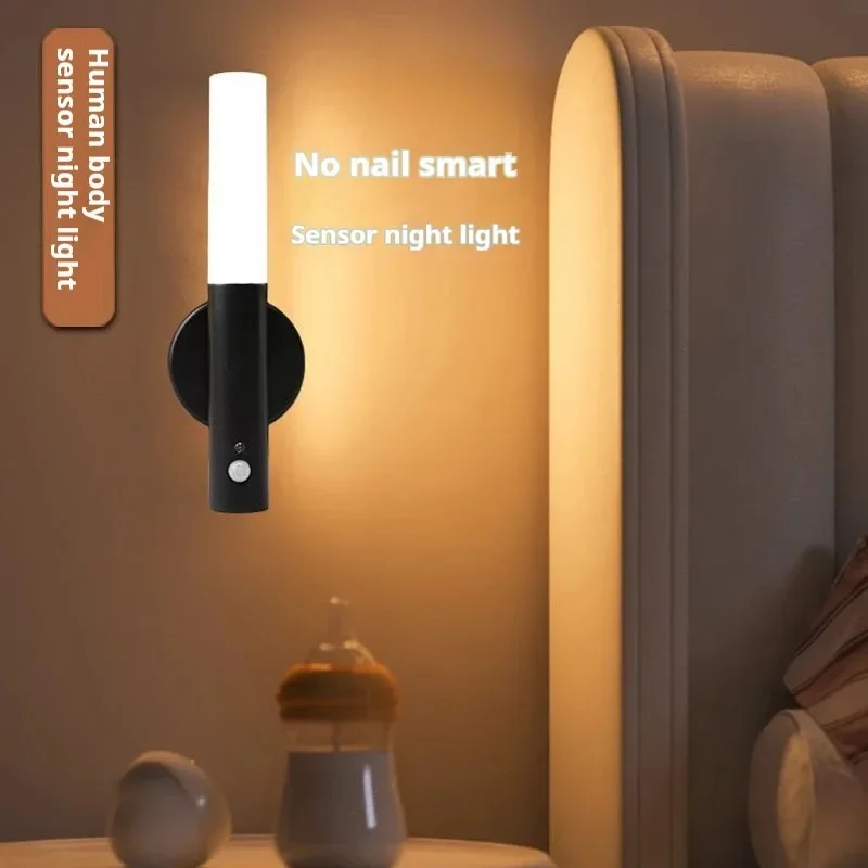 Magnetic USB LED Night Light for Corridors and Stairs