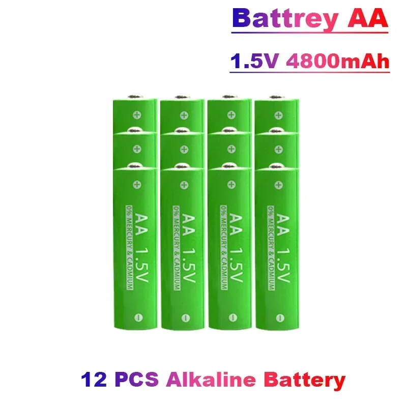 

rechargeable battery 4800mAh aa 1.5V aa battery suitable for toy remote controls and more pilha recarregável aa