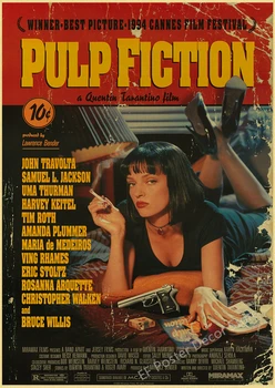 Hot Classic Movie Poster Film Aesthetic Prints The Office Friends TV Retro Painting Vintage Home Room Bar Art Wall Decor Picture 6