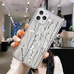 Elegant Floral Soft Case - Premium  Covers for S22 Ultra (O134)