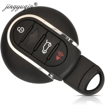 Keyforkess 3/4BTN Smart telecomando auto portachiavi 315MHz 434MHz ID49 per BMW Mini Cooper Countryman Clubman F-Series F55 F56 2015-2018 - Jingyuqin 3 4BTN Smart telecomando auto portachiavi 315MHz 434MHz ID49 per BMW Mini Cooper Countryman