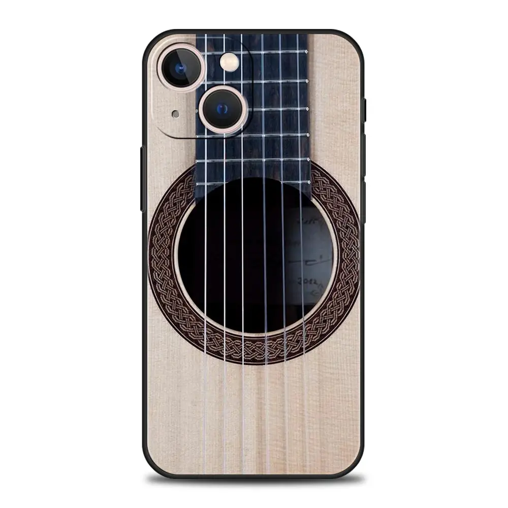 Luxury Music Instrument Design Silicone Phone Case Cover