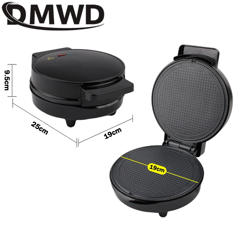 Electric Egg Roll Maker DIY Ice Cream Cone Machine Crispy Omelet Mold Sandwich Iron Crepe Baking Pan Waffle Pancake Grill Oven 6