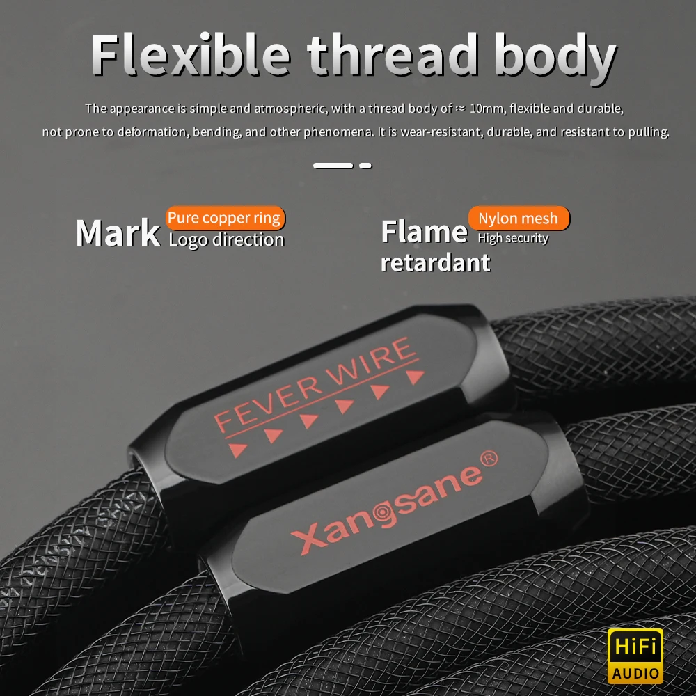 Xangsane XS-9003Ag kabel hifi xlr 6N sterling silver