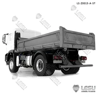 4*4 LESU 1/14 TGS RC Dumper Truck Metal Chassis Construction Tipper Model Toy With Light Sound Motor ESC TH16798 2