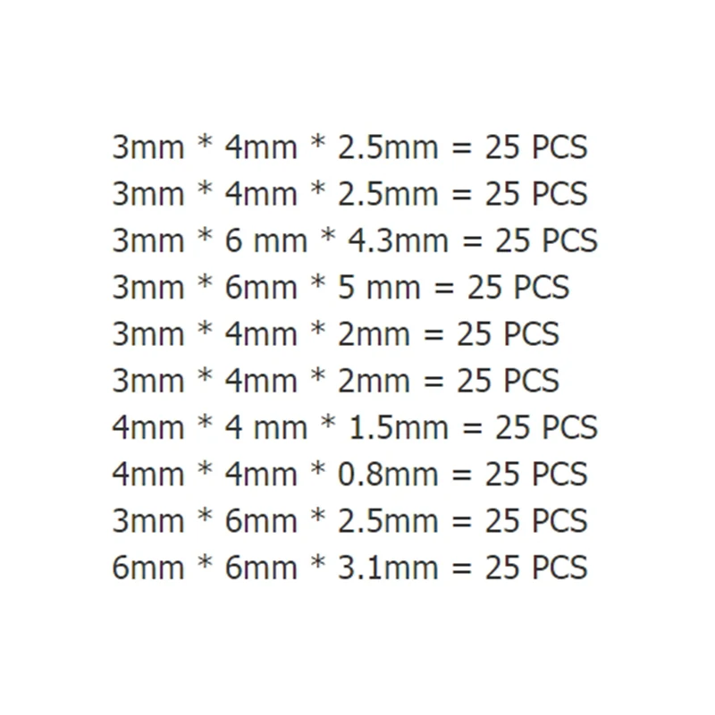 100/250pcs Car Switch Button 10 Types For Smart Light Switch,Car Window Switch,Car Brake Light Switch,Steering Wheel Switch Assembly,Proximity Detection Switch With Box