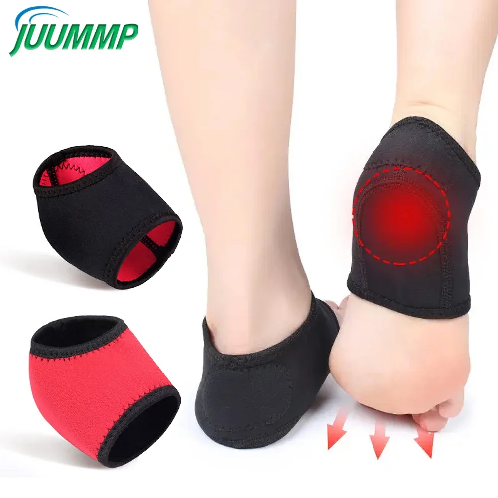 

1Pair Plantar Fasciitis Heel Protectors, Heel Cushion Support for Heel Pain Relief, Achilles Tendinitis, Foot Pain, Dry Feet