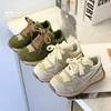 2023 Spring New Kids Sport Sneakers Boys Slip-on Trainers Children Classic Brand Design Chunky Tennis Girls Casual  Travel Shoes 1