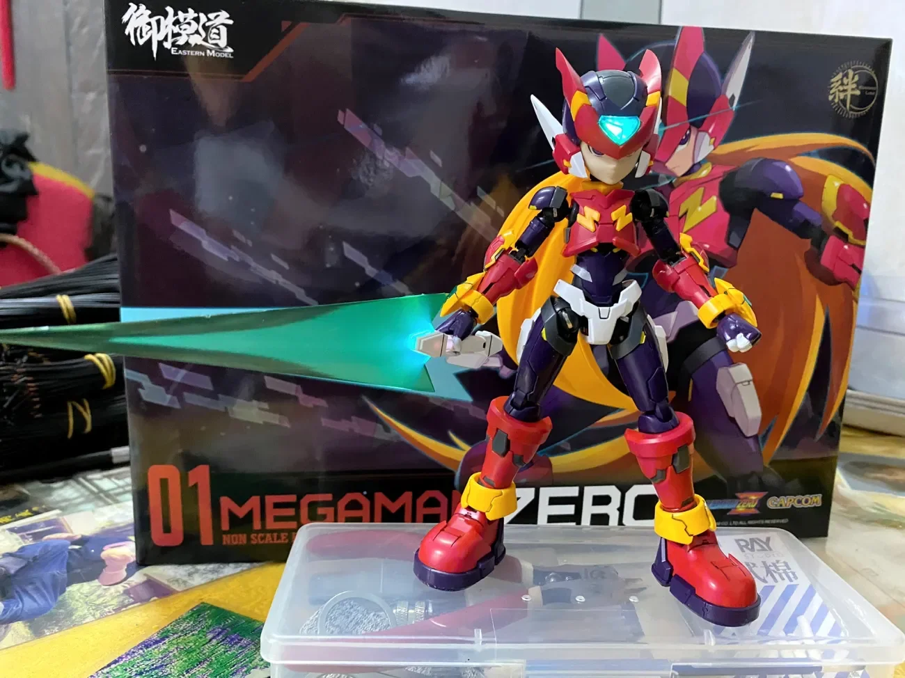 ロックマン X ゼロロックマン在庫オリジナルコトブキヤ KP-498 1/12